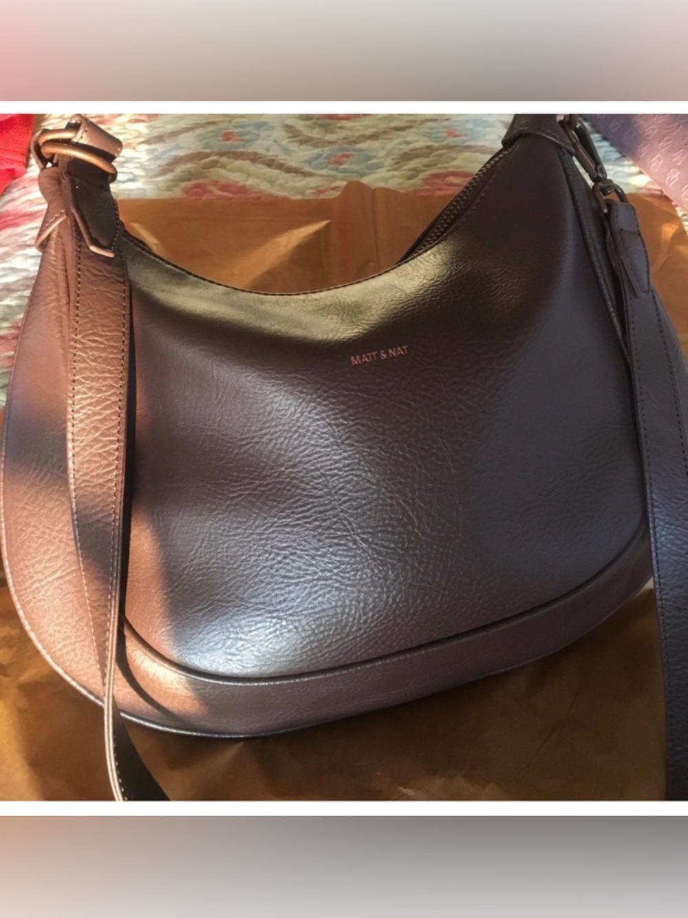 NWOT MAT & NAT BROWN VEGAN CROSSBODY